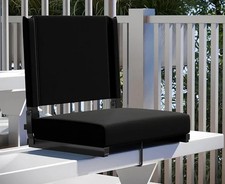 GRANDSTAND PORTABLE STADIUM CHAIR BLACK BENCHES BEACH FOLDING NIB NEW
