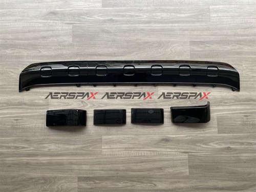 ABS Black Front Bumper Side Strip Cover Sticker For G-Class W464 G500 G63 19-23 - Picture 7 of 16