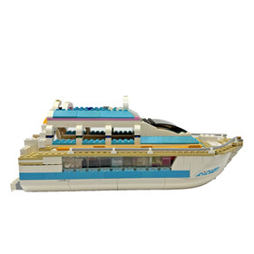 Vintage LEGO Friends Dolphin Cruiser 41015 Boat No Box Incomplete 1 lb 7.2 oz