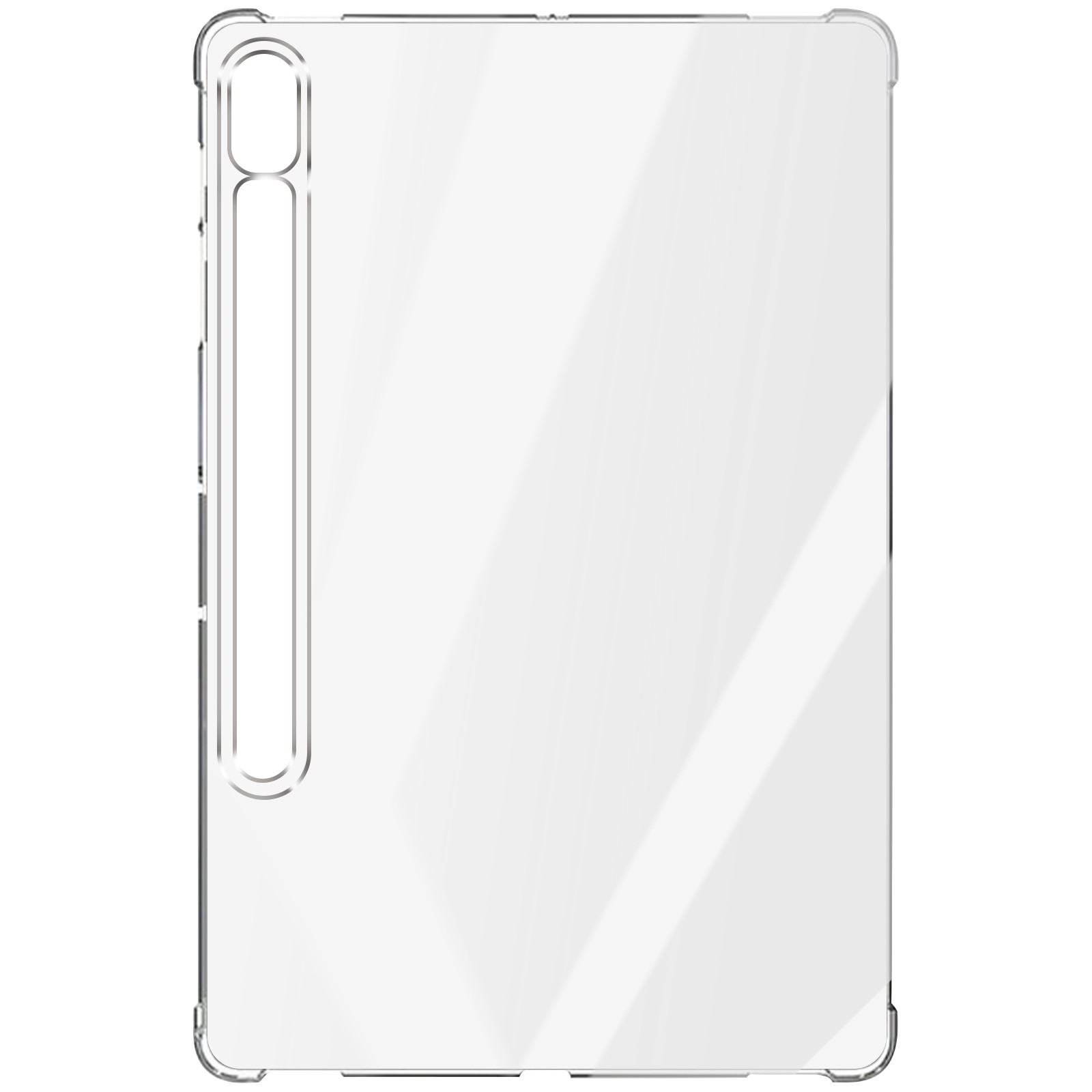 Coque antichoc pour Galaxy Tab S9 Plus avec coins en gel renforcés