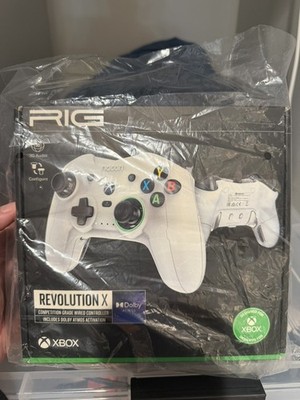 RIG Revolution X Wired Controller, Nacon, Xbox Series X/S and One (White) SEALED