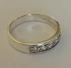 Vintage ring sterling silver 925 Size 7.25 Weight 2.69 g. Ukrainian jewelry.
