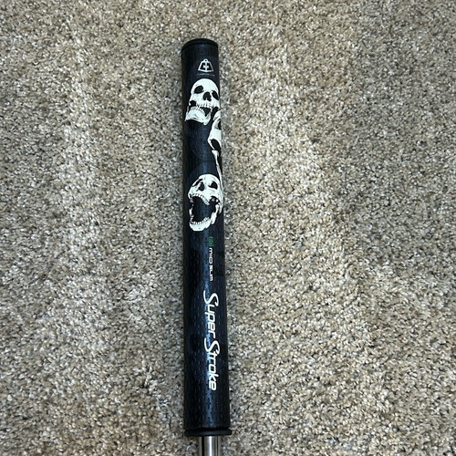 Never Compromise Voodoo Putter 34” RH Golf Club NEW SuperStroke Skull Grip - Picture 12 of 13