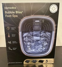 Homedics Bubble Bliss Foot Spa Soothing Relaxation for Your Feet FB-50-BK-2