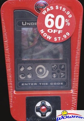 CHAOTIC TCG EXCLUSIVE Scanner Underworld RED Collectible Tin-5 Booster Packs