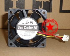 1pcs Sanyo SAN COOLER60 9A0624G410 6cm 24V 0.13A 3-wire fan
