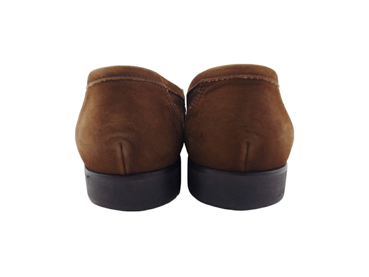 SAINT LAURENT loafers Brown beige gold Women Authentic  display picture 1