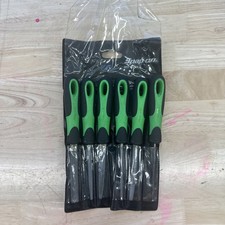 Snap On File Set green, Soft Grip 6pc Set