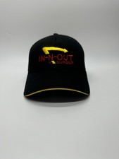 In-N-Out Burger Fast Food Employee Adjustable Back Baseball Cap