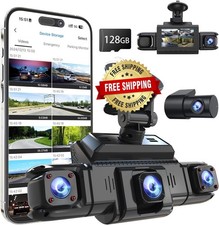 Dual Dash Camaras De Seguridad 1080P Grabadora Para Carro Auto Frontal Y Trasera