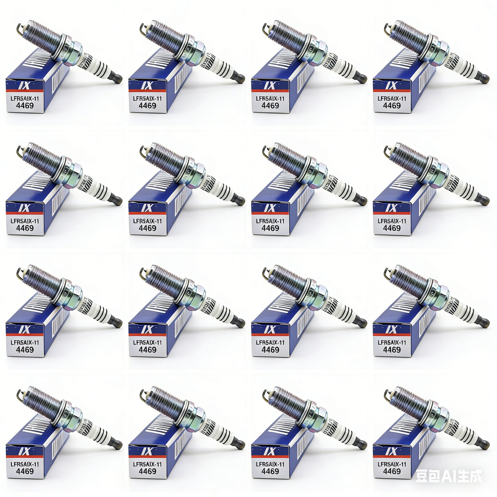 Set of 16 Iridium IX Spark Plugs 4469 For NGK 11-17 Ram 1500 5.7L V8 LFR5AIX-11
