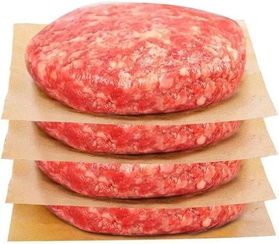 300Pcs Hamburger Patty Paper, 6x6 Patty Paper, Non Stick Unbleached Parchment...