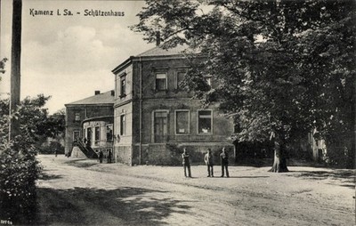 Ak Kamenz in Sachsen, Schützenhaus - 11281777
