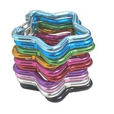 Random Color Aluminum Mixture Star Molded Ascending Clip Secure Wire Gate