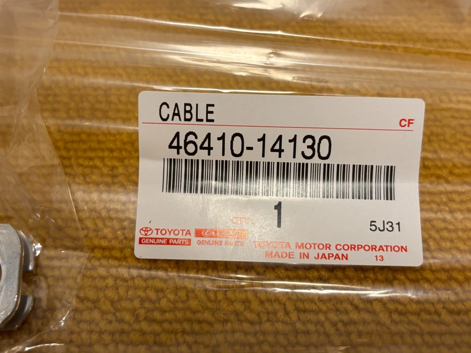 Toyota Genuine Supra JZA80 1993-1998 Parking Brake Cable Assy Equalizer Set OEM - Image 4 of 4