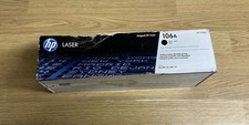 Image of HP 106A (W1106A) Black Original Toner Cartridge, Sealed, Tatty Box, EXPIRED