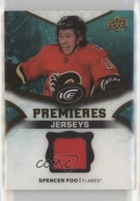 2018-19 Upper Deck Ice Ice Premieres Jerseys Spencer Foo #IPJ-SF 06x7
