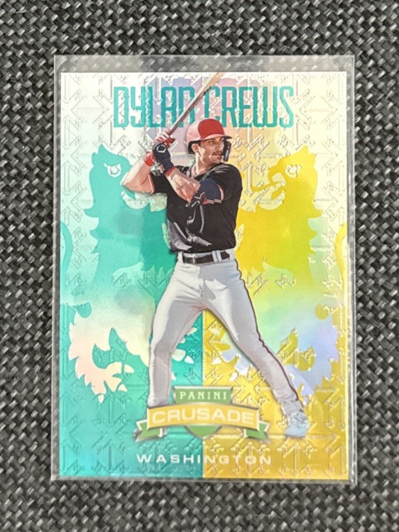 2024 Panini Crusade Dylan Crews #92 Teal 118/199