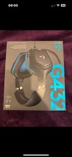 Logitech G432 Gaming & Streaming Headset Black/Blue Over-the-Ear Brand NewBoxed