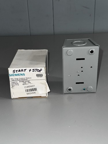 Siemens 6EWZ7 Start-Stop Control Station - NEW - Picture 3 of 4