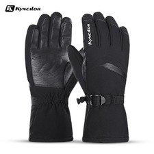 Winter Thermal Gloves -20  Windproof Deerskin Suede Insulated Touchscreen Gloves