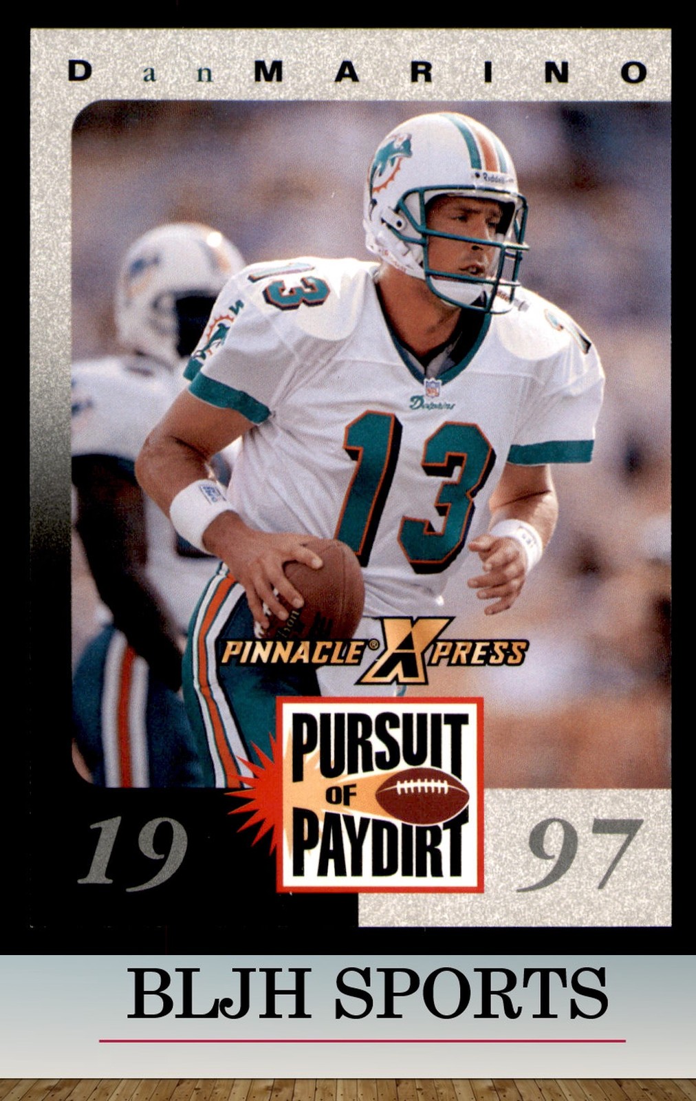 1997 Pinnacle X-Press #NNO Dan Marino Miami Dolphins (4A0)