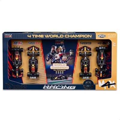 MAX VERSTAPPEN Champion 4 F1 Modelle 1/43 RED BULL RACING 12cm DieCast Bburago