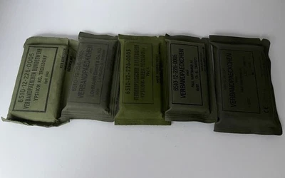 Bundeswehr Verbandpäckchen Konvolut - Bild 1 von 2