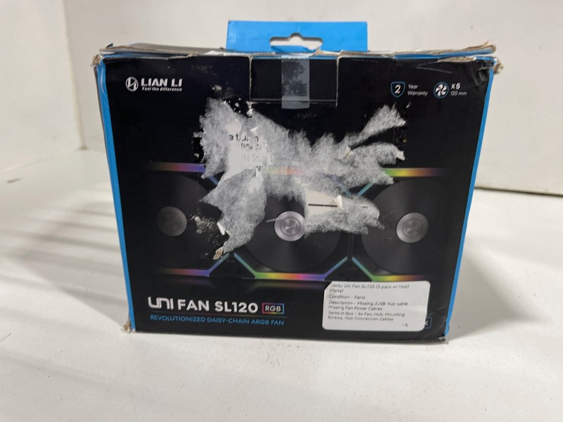 Lian LI Uni Fan SL120 RGB 5 Pack - Parts