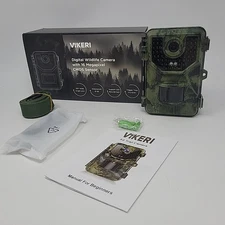 Vikeri Digital Wildlife Trail Camera 16 Megapixel w/32gb Card Hunting Waterproof