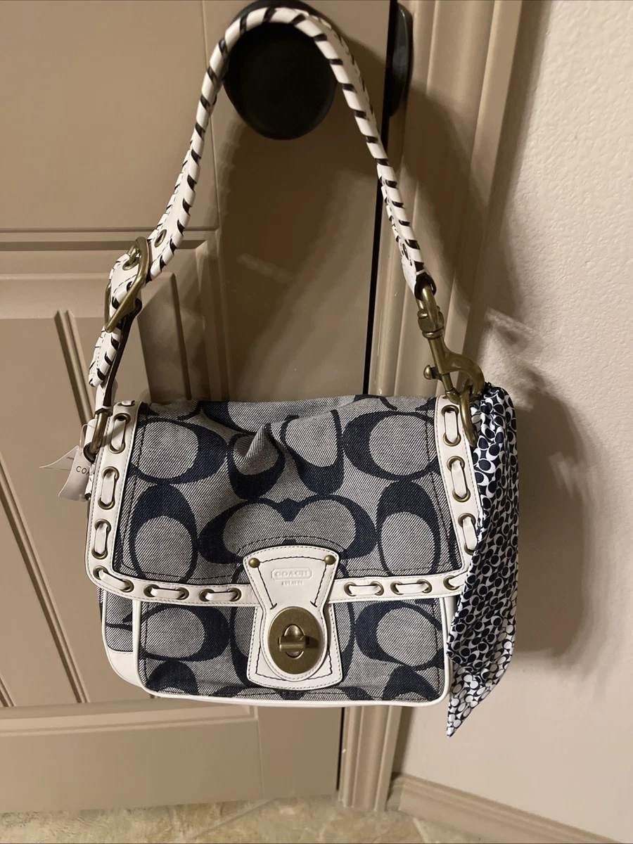 Coach Bleecker Denim Exterior Shoulder Bag Bags & Handbags for