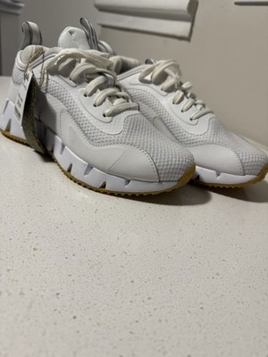 Reebok White Mesh Low Top Sneakers