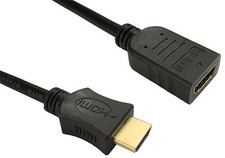 HDMI Extension Cable 10m Long Gold Connections Extend