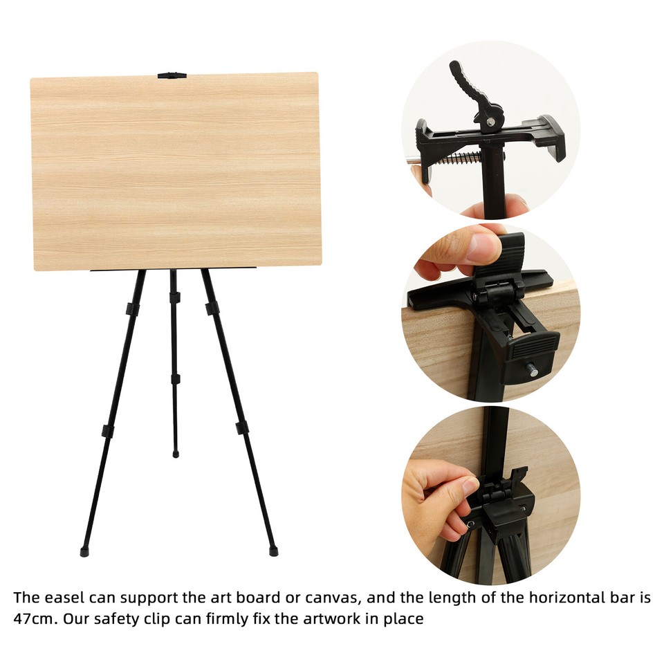 Easels for Painting Art Painting Display Easel Stand Adjustable Metal