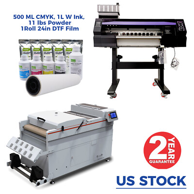 Ecommy 24in DTF Printing System DTF Powder Shaking Dual I3200-A1 Printhead