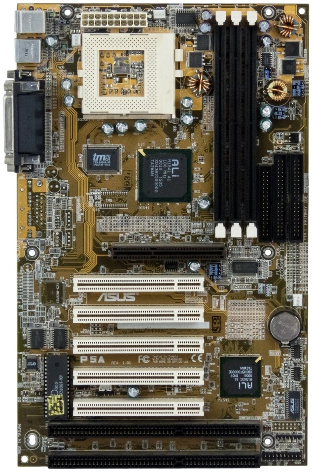 ASUS P5A Zócalo 7 Sdram Isa AGP ATX - Imagen 2 de 3