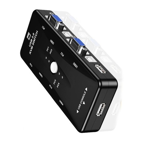 USB KVM Switcher 1080P VGA Splitter for Smooth Device Control Switching - Photo 10/11