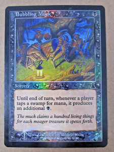 Bubbling Muck FOIL [LP] Urza's Destiny MtG Magic the Gathering Single Black