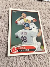 2012 Topps Series 2 Boston Red Sox Baseball Card #441 Mike Aviles