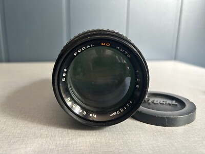 Focal MC Auto 135mm f/2.8 Telephoto Lens - Manual Focus