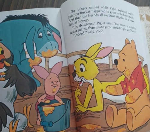 1980 WINNIE THE POOH & FRIENDS PAPER DOLLS- UNCUT- WHITMAN VTG - Picture 5 of 5