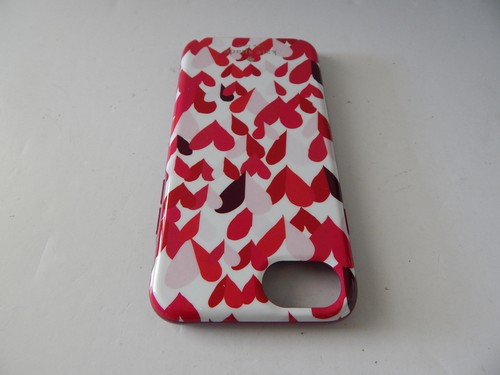 Kate Spade Hartschalen Schutzhülle für iPhone SE/8/7 Herzen/Mehrfarbig Neu - Bild 9 von 11