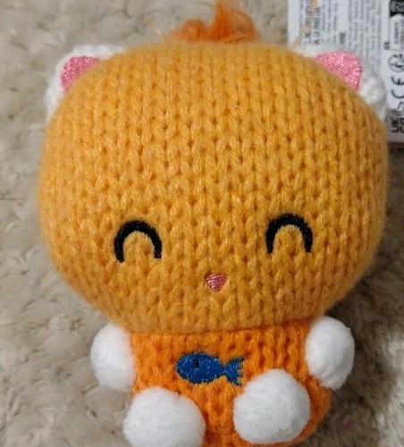 Audrey die Katze Ami Amis Plüsch gehäkelt (Welle 2) Jakks Pacific Neu mit Etikett