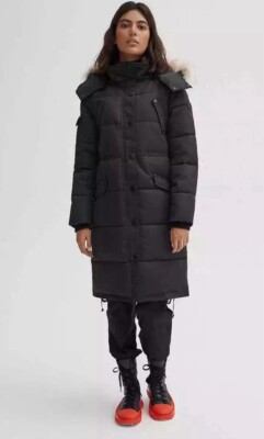 $310 S Noize Canada Winter Vegan Down Parka Puffer Jacket Coat