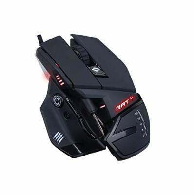 MadCatz R.A.T. 4+ Optical Gaming Mouse, Black Spiele Maus
