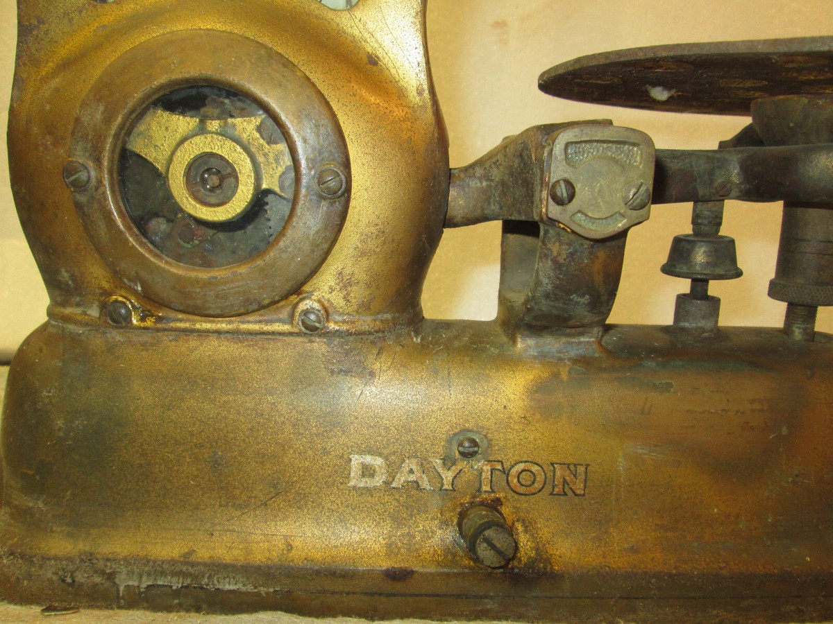 Antique Dayton Computing Scale Co. Model 166 Candy Scale. 1906