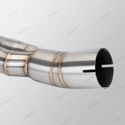 Exhaust System Header Mid Link Pipe For Kawasaki Ninja ZX-6R