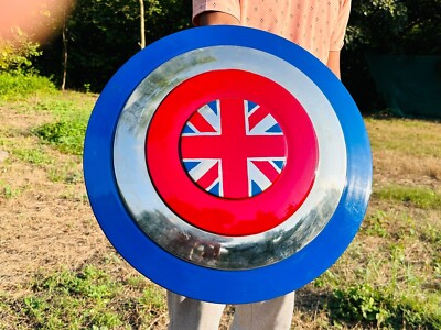 Captain Carter Metallschild Requisite Replik Steve Rogers Schild Replik als G...