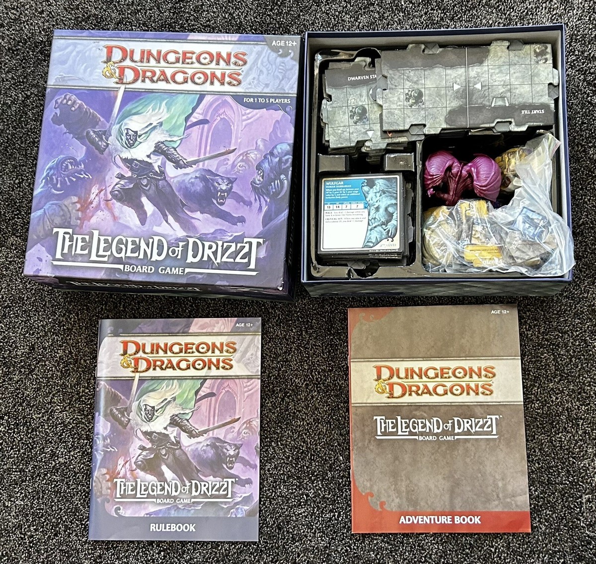 Dungeons & Dragons: The Legend of Drizzt Board Game 653569621386| eBay