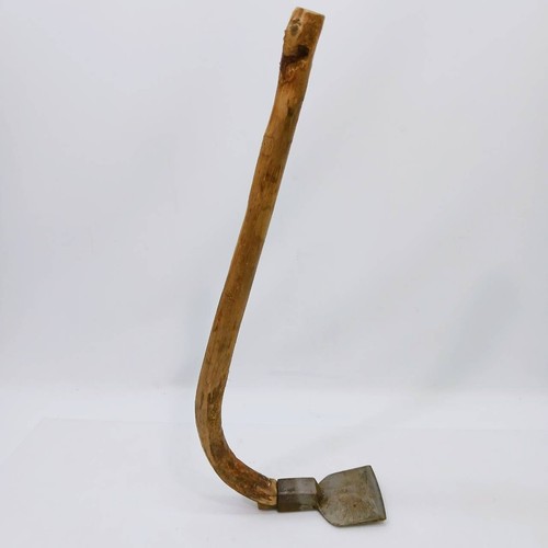 Japanese Vintage Adze Chouna 550mm Blade 95mm YAMASHIRONOKAMI Japan / AE055 - 第 2/14 張圖片